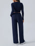 'Riftwear' Long Sleeve Top and Pants Set - Celes Fashion